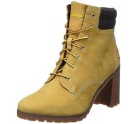 Timberland Allington Double Collar, Stivali alla Moda Donna, Wheat Nubuck, 39 EU Larga