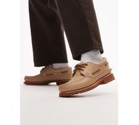 Timberland Authentic - Scarpe da barca classiche a 3 occhielli in pelle beige medio-Neutro 5