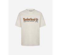 TIMBERLAND Maglietta 'ESTABLISHED 1973' marino / caramello / bianco Uomo - Streetwear - Maglie e T-shirt - T-shirt TIMBERLAND S