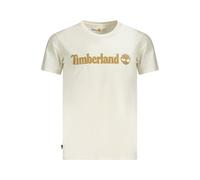 Timberland Beige Cotton Men T-Shirt - XL
