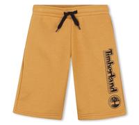 Timberland Bermuda da ragazzo, morbidi e traspiranti, in cotone, per uniforme scolastica, Nero ocra, 10 anni