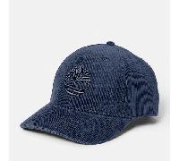 Timberland - Berretto da Baseball In Velluto a Coste da Uomo in blu scuro, Uomo, blu