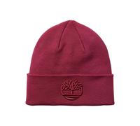 Timberland Berretto da Uomo con Ricamo Tonal 3D Embroidery Rosso Taglia Misur...