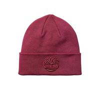 Timberland Berretto da Uomo con Ricamo Tonal 3D Embroidery Rosso Taglia Misur...