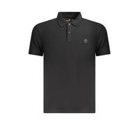 Timberland Black Cotton Men Polo Shirt - S