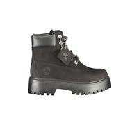 Timberland Black Leather Women Boot - EU37/US7