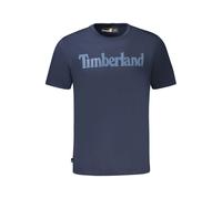 Timberland Blu Organic Cotton Men T-Shirt - S