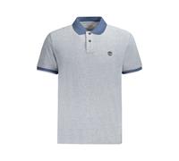 Timberland Blue Cotton Men Polo Shirt - M