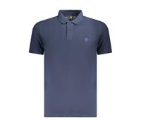 Timberland Blue Cotton Men Polo Shirt - S