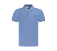 Timberland Blue Cotton Men Polo Shirt - XXL