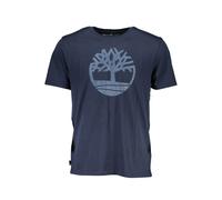 Timberland Blue Cotton T-Shirt - M