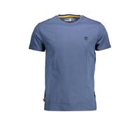 Timberland Blue Cotton T-Shirt - S