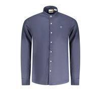 Timberland Blue Linen Men Shirt - S