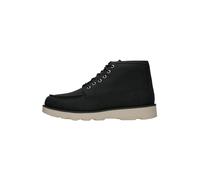 Timberland - Stivali chukka stringati medi neri in camoscio-Nero 45.5