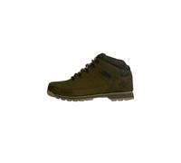 Timberland - Euro Sprint Mid Lace Up Boot Dk Green Nubuck W Camo per Uomo in Pelle - Taglia 10 US