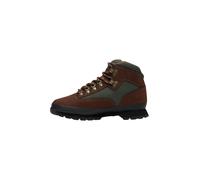 Timberland - Euro Hiker Mid Lace Up Boot Dark Brown Nubuck per Uomo in Pelle - Taglia 9 US