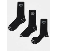 Timberland - Bowden - Calzini interamente imbottiti neri con logo dell'albero-Nero L
