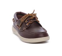 TIMBERLAND BURGUNDY BOAT SHOES mocassino Uomo 44 1/2