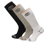 TIMBERLAND - Calzini unisex 3-pack imbottiti con logo Bowden
