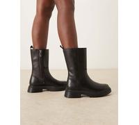 Timberland - Cambria Valley - Stivali alti neri in pelle con zip-Nero 41.5