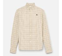 Timberland - Camicia a Quadretti Solucell Air da Uomo in beige, Uomo, beige, Taglia: S