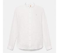 Timberland - Camicia in Lino Mill Brook da Uomo in bianco, Uomo, bianco, Taglia: XXL