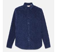Timberland - Camicia in Velluto a Coste da Uomo in blu scuro, Uomo, blu, Taglia: S