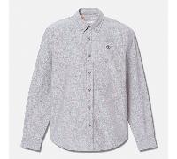 Timberland - Camicia Oxford da Uomo in grigio, Uomo, grigio, Taglia: L