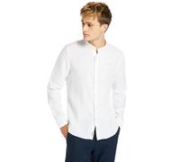 Timberland - Camicia Slim Fit in Lino - - Shirts - Uomo - Bianco - L