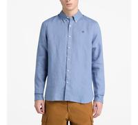Timberland - Mill Brook Linen Shirt - Camicia M blu