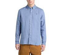 Timberland - Mill Brook Linen Shirt - Camicia M blu