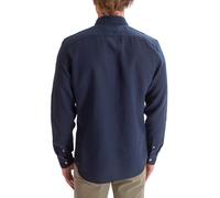 Timberland - Camicia Uomo Slim in Misto Lino e Cotone - Taglia M, Blu Navy (A2DR9)