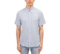 Timberland T-shirt TFO Cotton/Lino Camicia a maniche corte 0A2DQZ XXL Blu