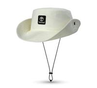 Timberland Cappello alla pescatora floppy da uomo, cappello da sole pieghevole con cordino regolabile per il mento, leggero e traspirante, protezione solare, Bianco antico (bianco), Large-X-Large
