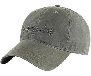 Timberland cappello baseball Cap uomo big logo Cooper Hill ricamato verde
