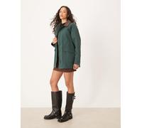 Timberland - Women's Waterproof Cotton Barn Coat - Giacca tempo libero M verde/blu