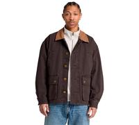 Timberland - Giacca idrorepellente in cotone - Field Coat Jacket Vintage Black per Uomo in Cotone - Taglia L - Marrone