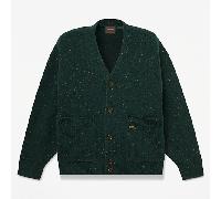 Timberland - Cardigan in Lana Phillips Brook da Uomo in verde scuro, Uomo, verde, Taglia: L