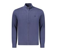Timberland - Maglione in Cotone con Zip Intera Williams River da Uomo in blu scuro, Uomo, blu, Taglia: L