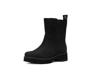 Timberland Carnaby Cool Basic Warm Pull On Wr, Stivali alla moda, Resistenti all'acqua, Jet Black, 39.5 EU, Donna, Chelsea, Stivali, Nero, Larga