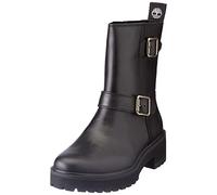Timberland Carnaby Cool Biker Boot, Stivale alla Caviglia Donna, Nero, 38.5 EU