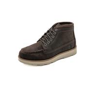 Timberland - Stivali Chukka medi stringati in camoscio color marrone scuro 43