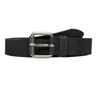 Timberland Cintura da uomo in nabuk da 35 mm con tagli verticali (confezione da 1), Nero, X-Large