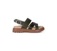Timberland Clairemont Way Backstrap Sandal Dark Green Full Grain Taglia: 37.5 W | Outlet | Donna | Verde