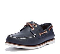 Timberland Classic 2 Eye, Scarpe da Barca Uomo, Blu MD Blue Full Grain, 43.5 EU