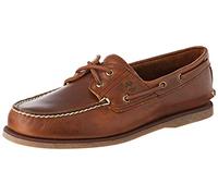 Timberland Classic 2 Eye, Scarpe da Barca Uomo, Marrone Brown Sahara, 45 EU
