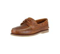 Timberland Classic 2 Eye, Scarpe da Barca Uomo, Marrone Brown Sahara, 45 EU