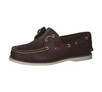 Timberland Classic 2 Eye, Scarpe da Barca Uomo, Marrone Scuro, 41 EU
