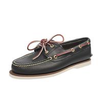 Timberland Classic Boat - Scarpe Da Barca In Nabuk Blu - Uomo Scarpe