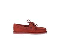 Timberland Classic Boat Shoe Dark Red Nubuck Taglia: 43.5 W | Scarpe Eleganti Outlet | Uomo | Rosso